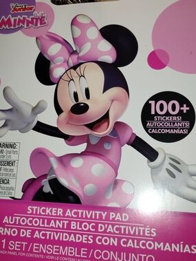 Disney Minnie Mouse Pink Sticker Activity Pad